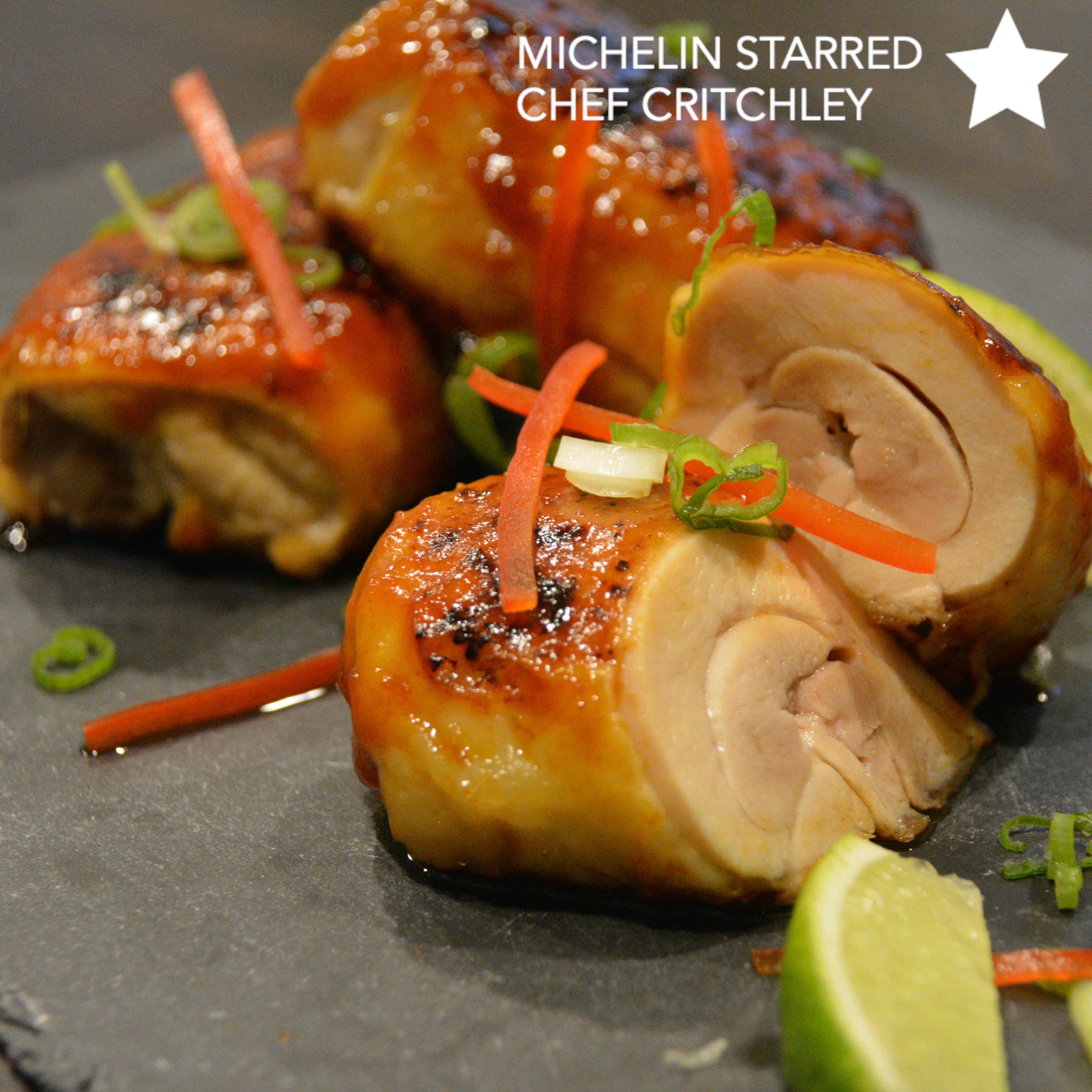 How to make Slow Cooked Chicken Thighs on Cinder Grill