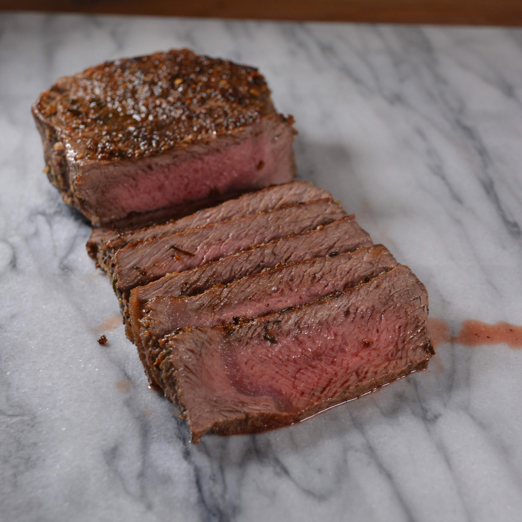 The perfect steak from the Cinder Grill.