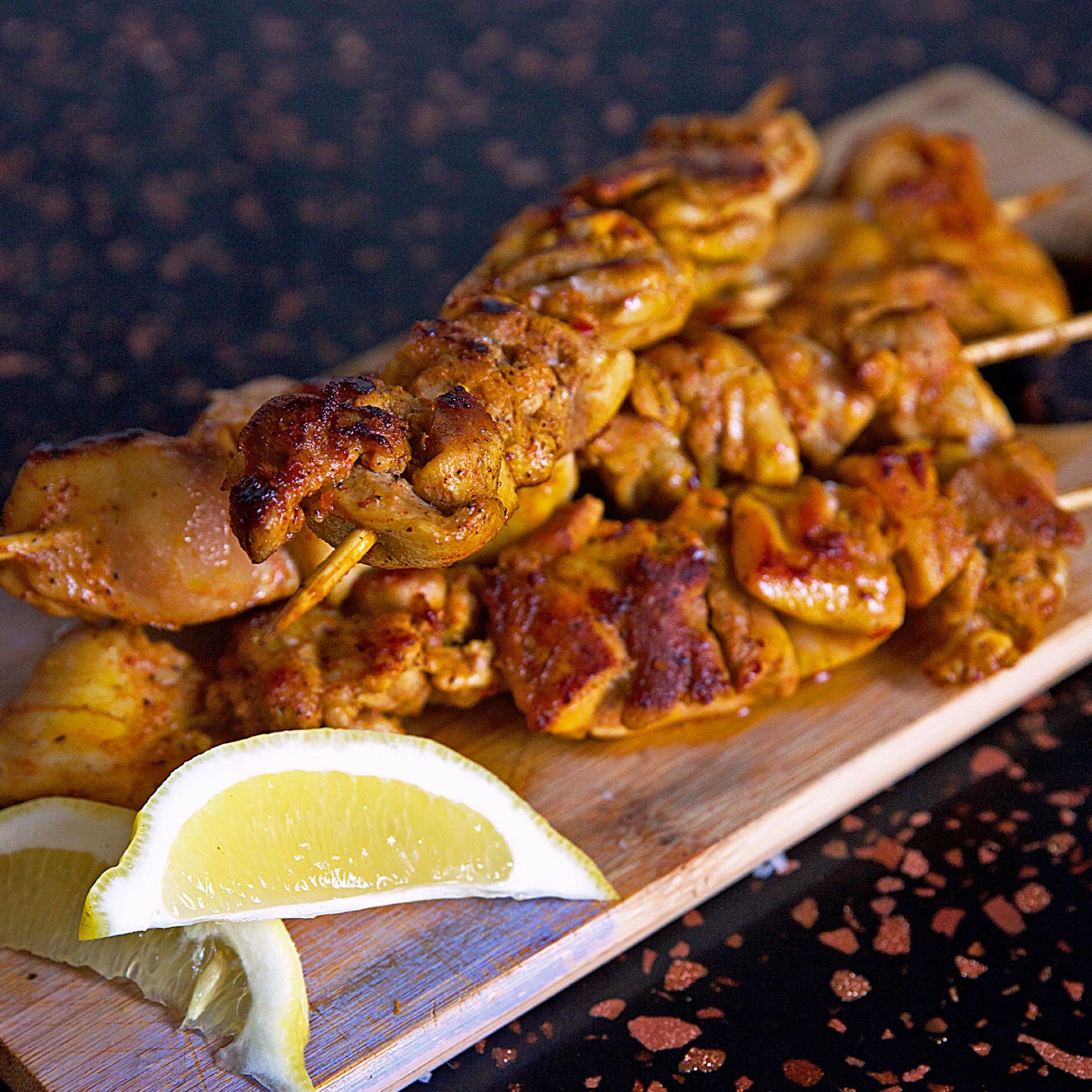 Chicken Skewers Indoor Grill Chicken Breast Cinder