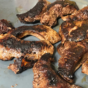 liver cooked on the cinder grill indoor precision grill