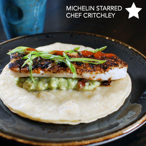 Fish Tacos by Michelin Starred Chef John Critchley