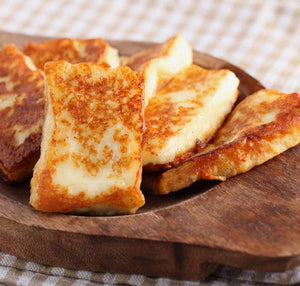 grilled Crispy Halloumi recipe on Cinder grill