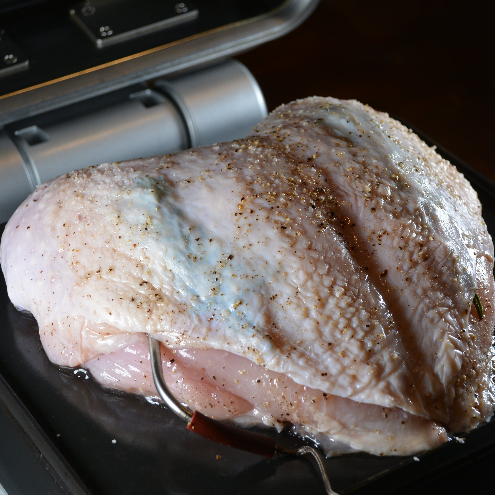 juicy chicken breast on Cinder grill recipe